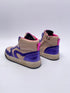 Hip sneaker roze paars metallic combi h1301